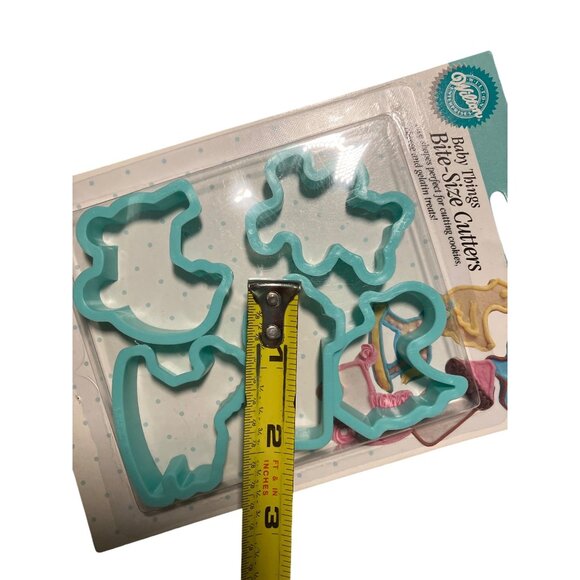 Wilton Baby Things Bite-Size Cutters Set Of 5 For Cookies Cheese & Gelatin Treat - Picture 8 of 9